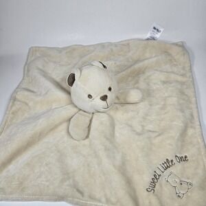 Little Me Sweet Little One Bear Lovey Security Blanket Plush Baby Comfort Toy